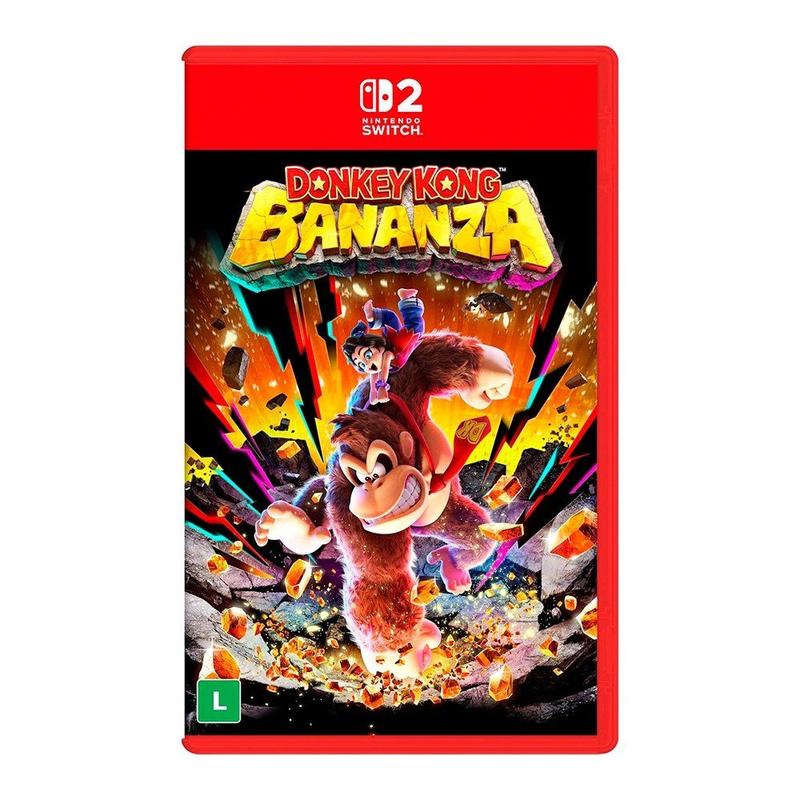 Nintendo Switch DONKEY KONG BANANZA (Nintendo Switch) Jogo Donkey Kong Bananza, Nintendo Switch 2 - NT000049NSW - Jogos
